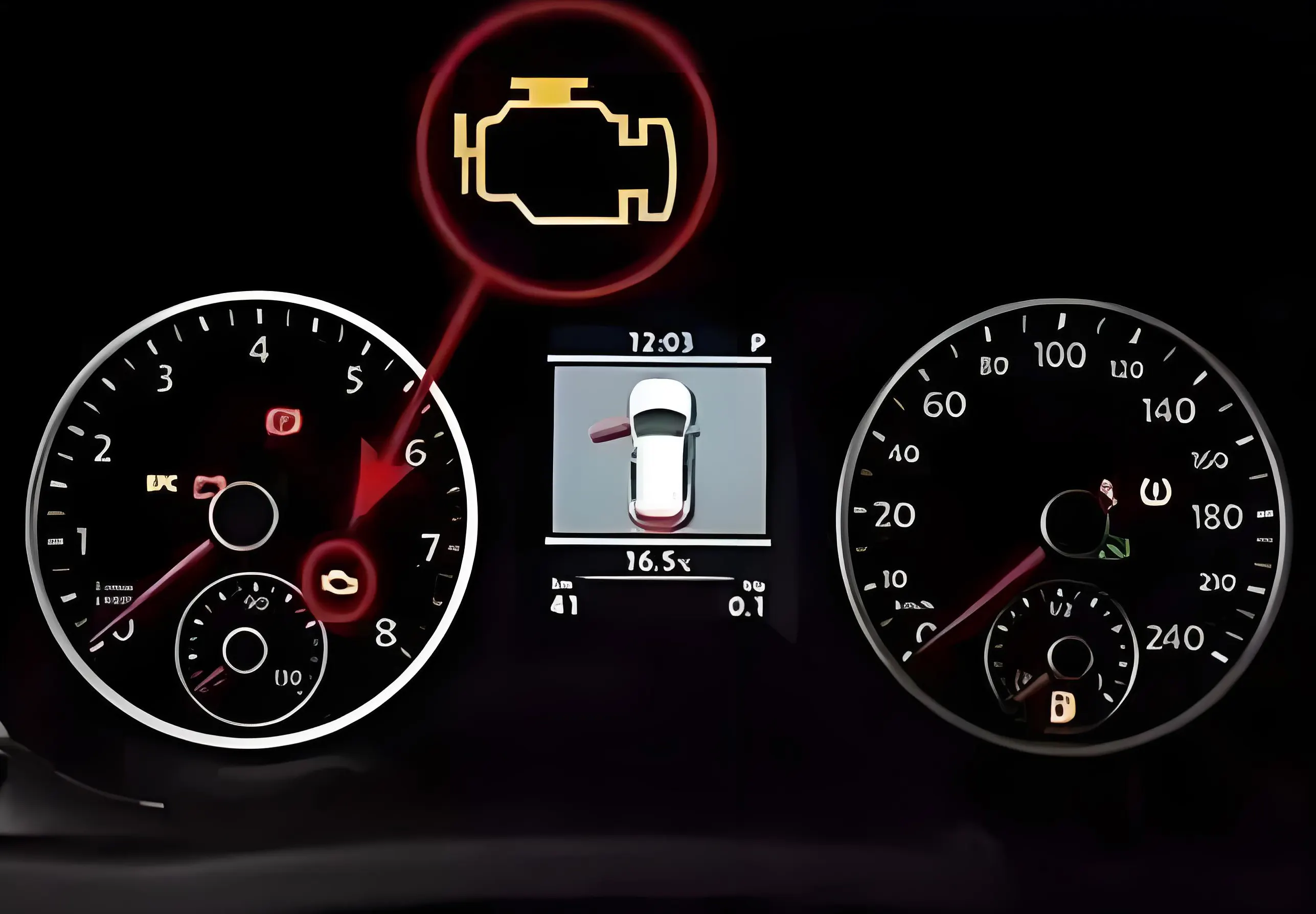 OBD II Instrument Cluster