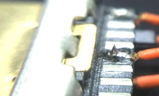 Solder point tip