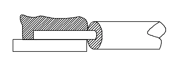 Solder point tip