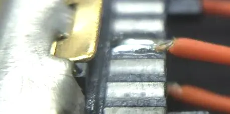 Too little solder