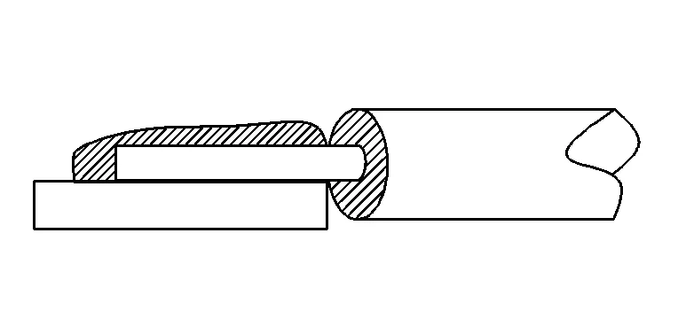 Too little solder