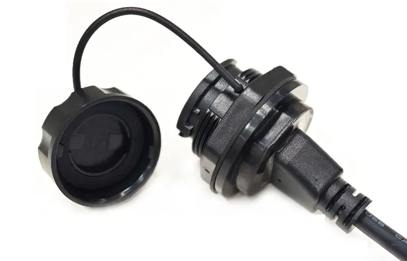 M25 waterproof USB aviation connector harness