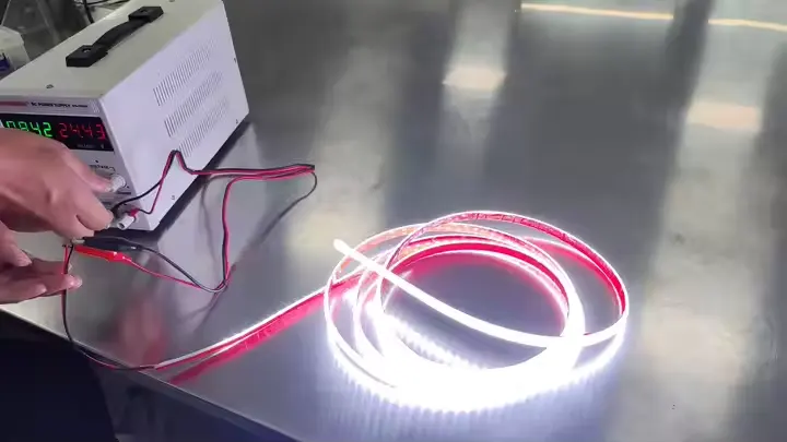 Luminous LED light strip