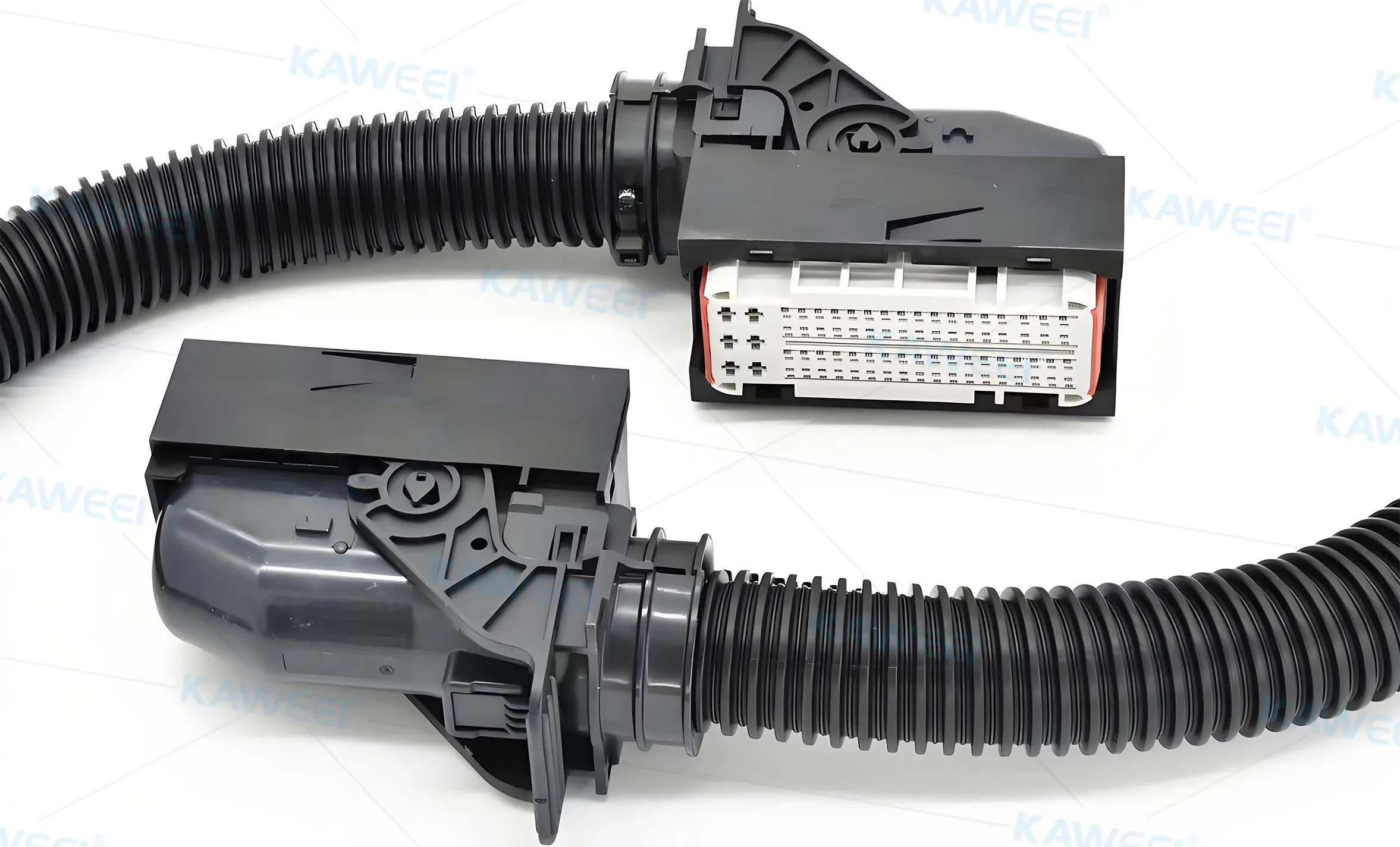 engine wiring harness angle