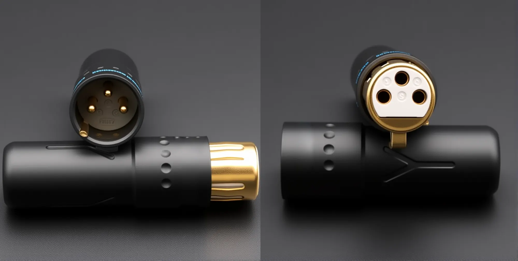 XLR cable has three wires