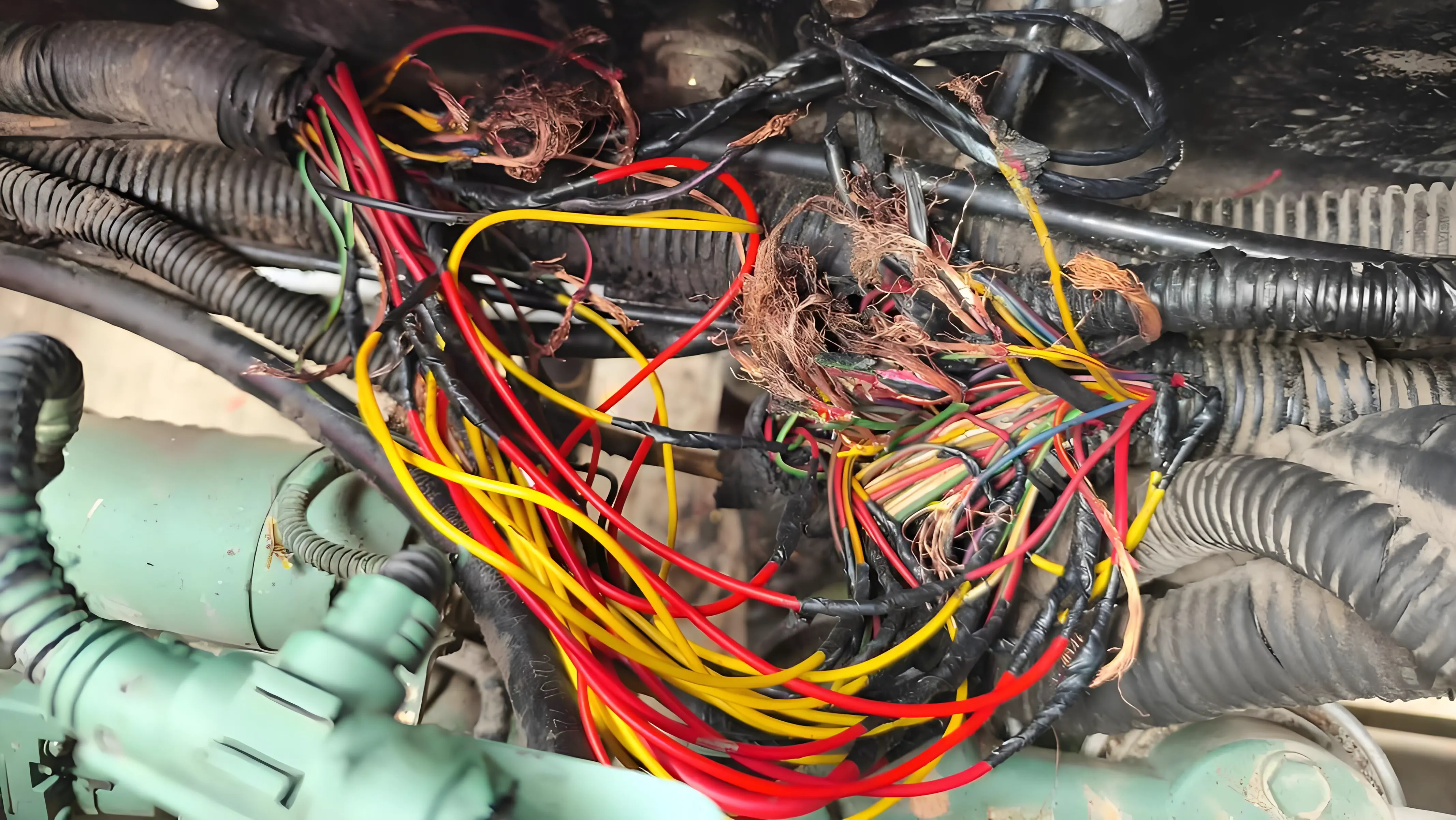 Causes of wire harness burnout