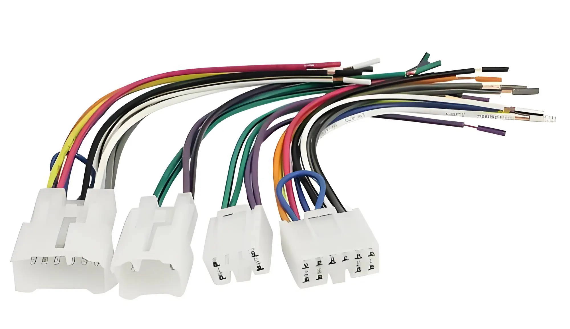 Low voltage wiring harness