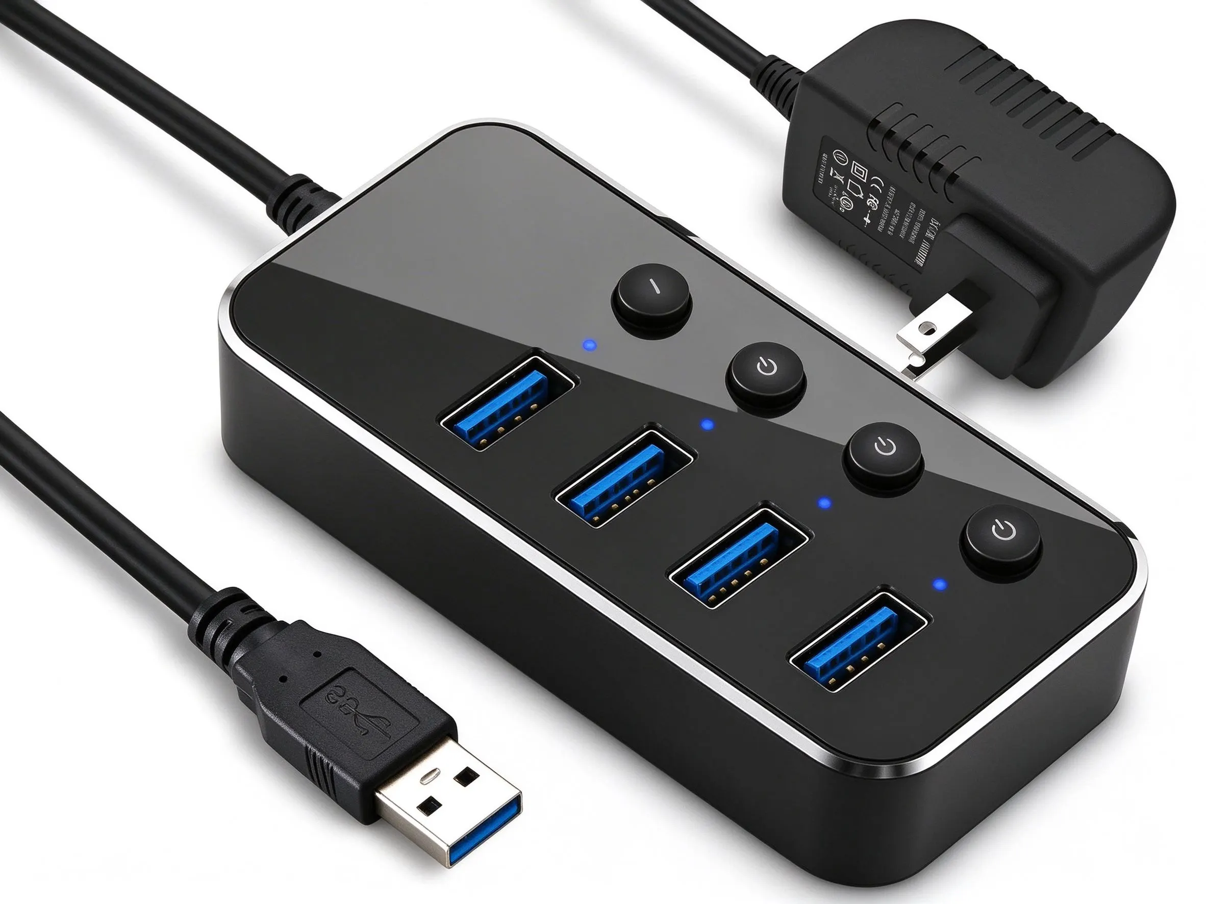 Providing Multiple USB Connections Through a Hub