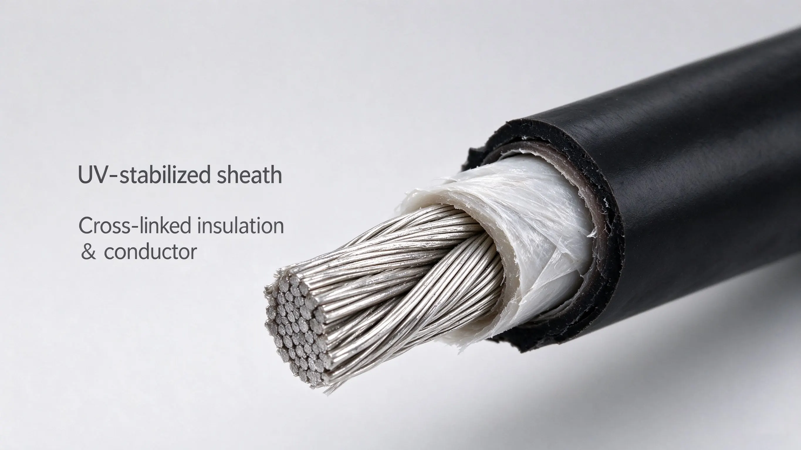 UV-stabilized sheath