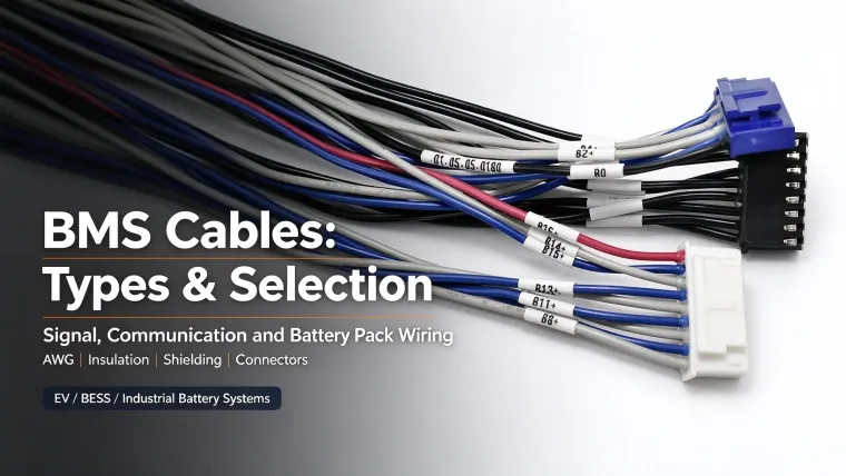 Comprehensive Guide to BMS Cables: Types, Functions and Selection
