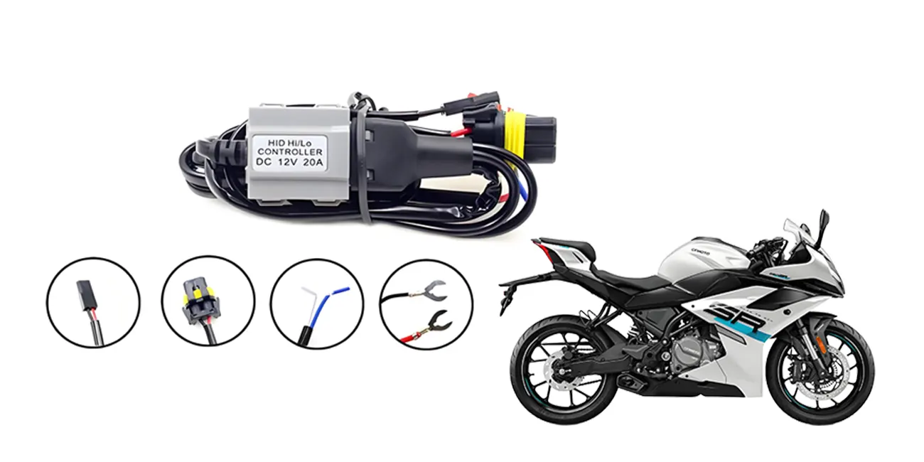 Guía de cableado de motocicleta personalizada