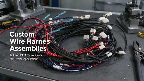 Componentes de haz de cables personalizados para adaptadores de cables OEM