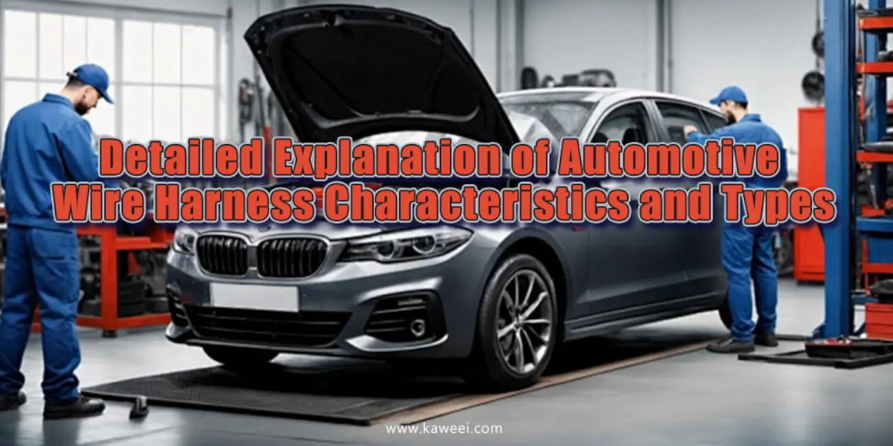 Explicación detallada de las características y tipos de arneses de cableado automotriz