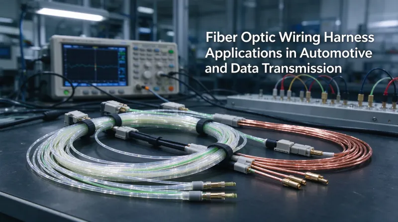 Applicazioni dei fasci di cavi in fibra ottica nel settore automotive e nella trasmissione dati