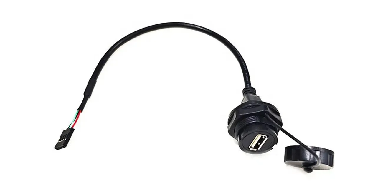 M25 arnés de conector de aviación USB impermeable
