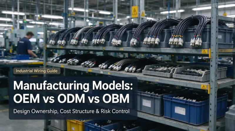 OEM vs ODM vs OBM：主な違い、メリット、実用的な製造ガイド