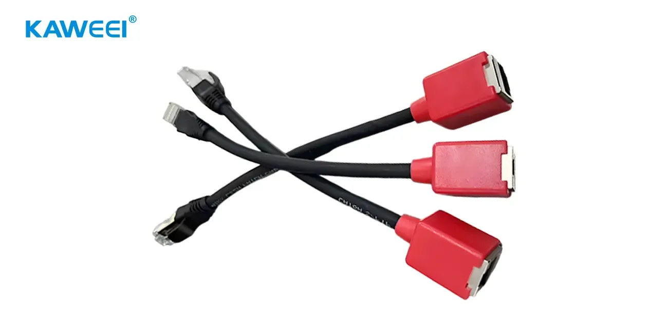 proceso de producción de arnés de cableado RJ45 explicación detallada