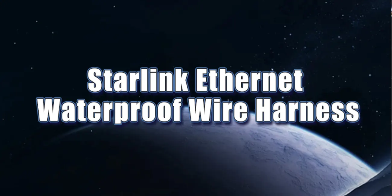 Starlink Ethernet Cable Harness impermeable