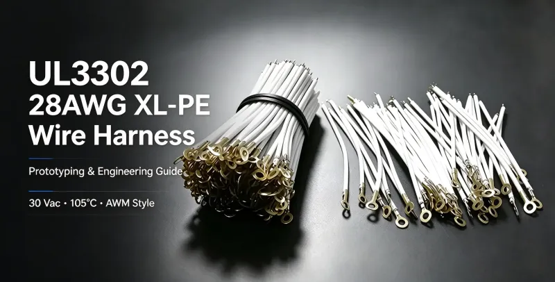 UL3302 28AWG XL-PE Wire Harness: Руководство по прототипированию и проектированию