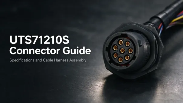 UTS71210S Waterproof Cable Harness: Connector Specifications and Assembly Guide