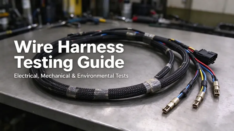 Wire Harness Testing Guide: Electrical, Mechanical and Environmental Tests
