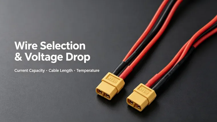 XT60 Connector Cable Guide: Specifications, Wire Selection and Assembly
