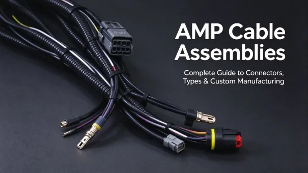 AMP Cable Assemblies: Complete Guide to Connectors, Types & Custom Manufacturing