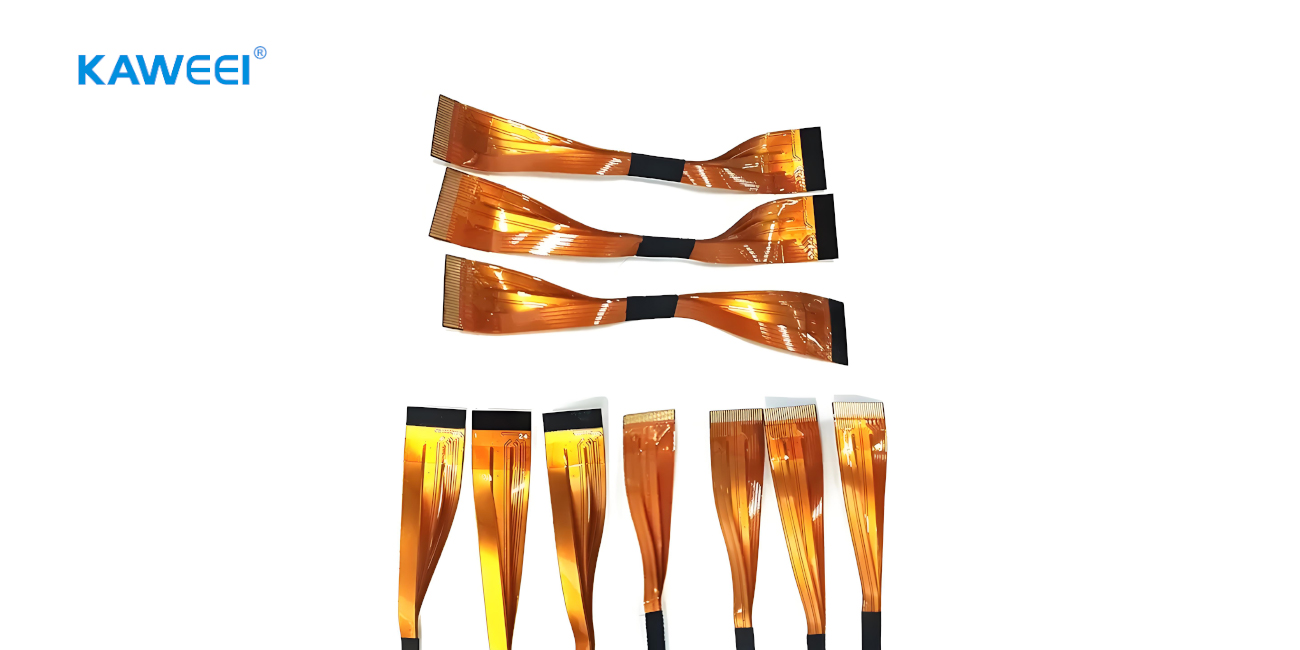 Custom 2 - 20 Pins Gold - Plated Copper FFC / FPC Flexible Cable Assembly
